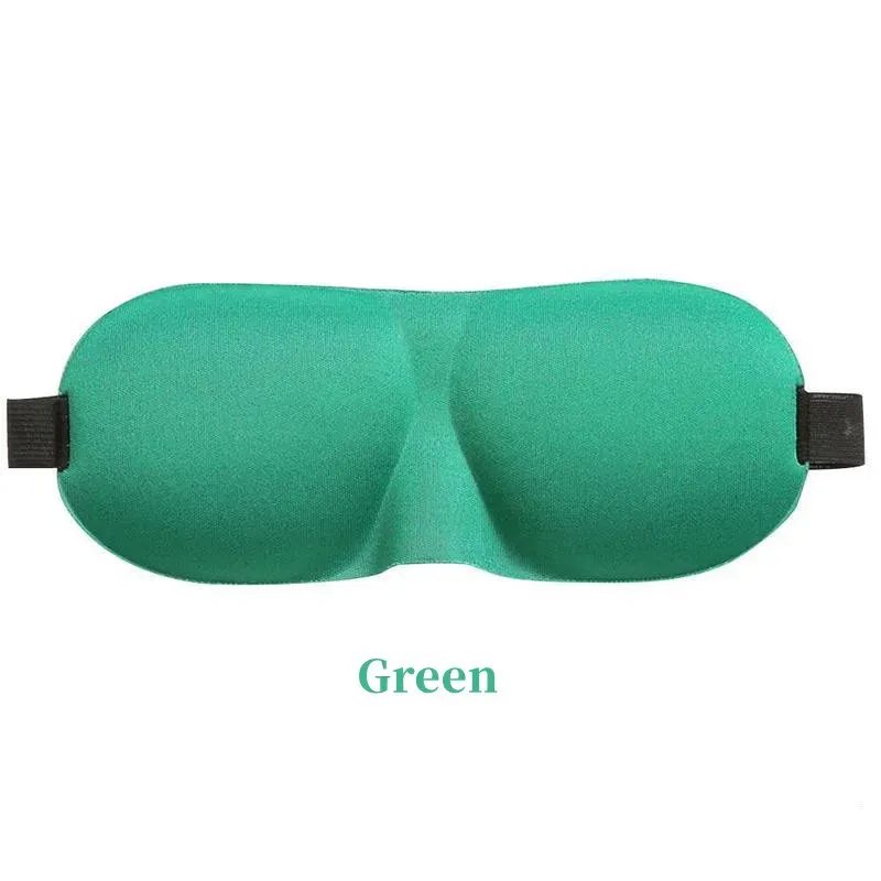 Masque de sommeil occultant pour dormeurs latéraux, bandeau de voyage portable 8