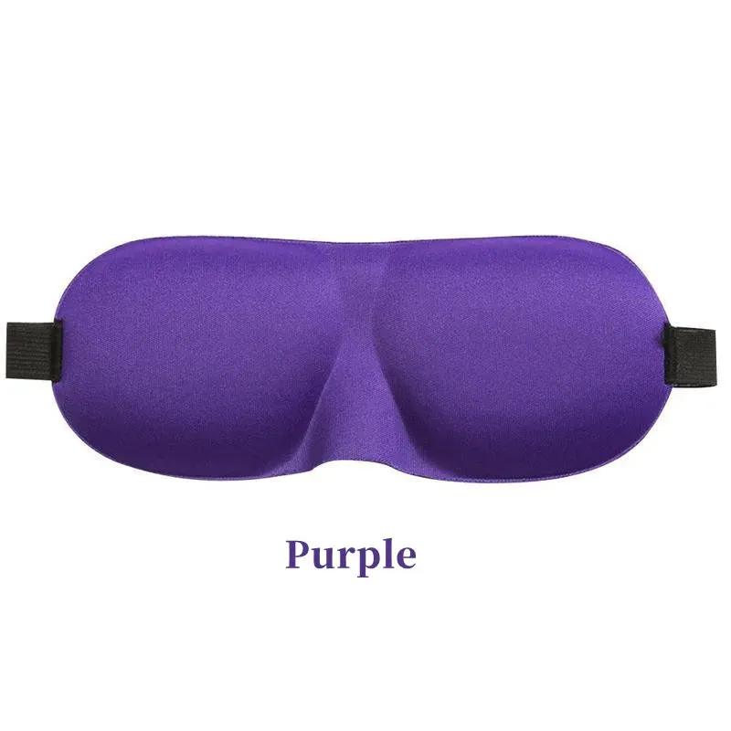 Masque de sommeil occultant pour dormeurs latéraux, bandeau de voyage portable 10