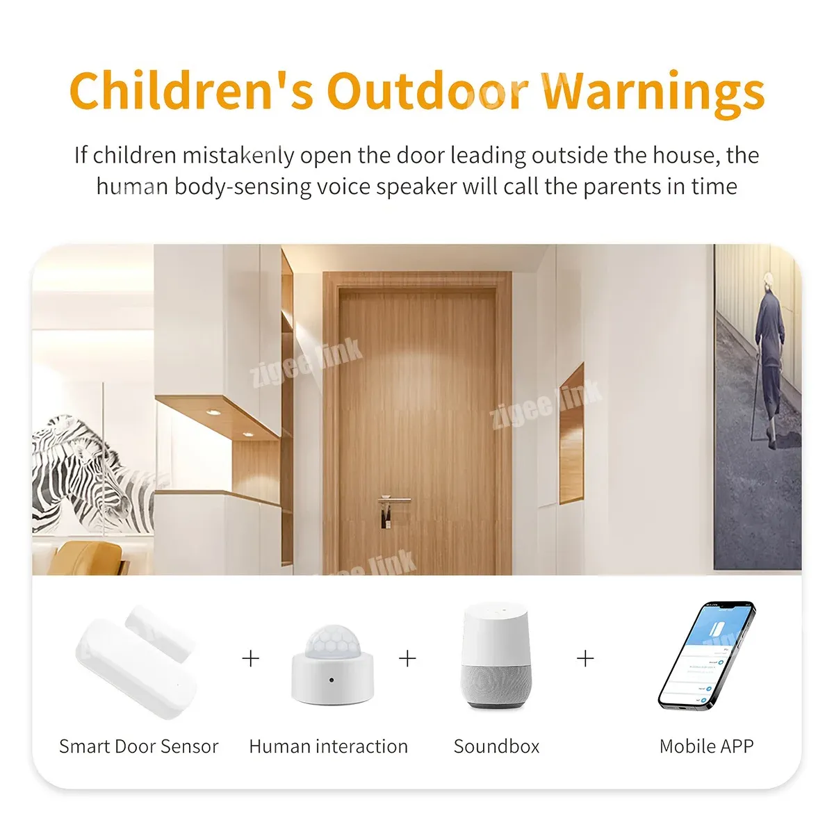 Capteur d'ouverture de porte/fenêtre intelligent Zigbee 3.0, détecteur magnétique d'ouverture/fermeture, alarme antivol, alerte à distance Smart Life, compatible commande vocale 3