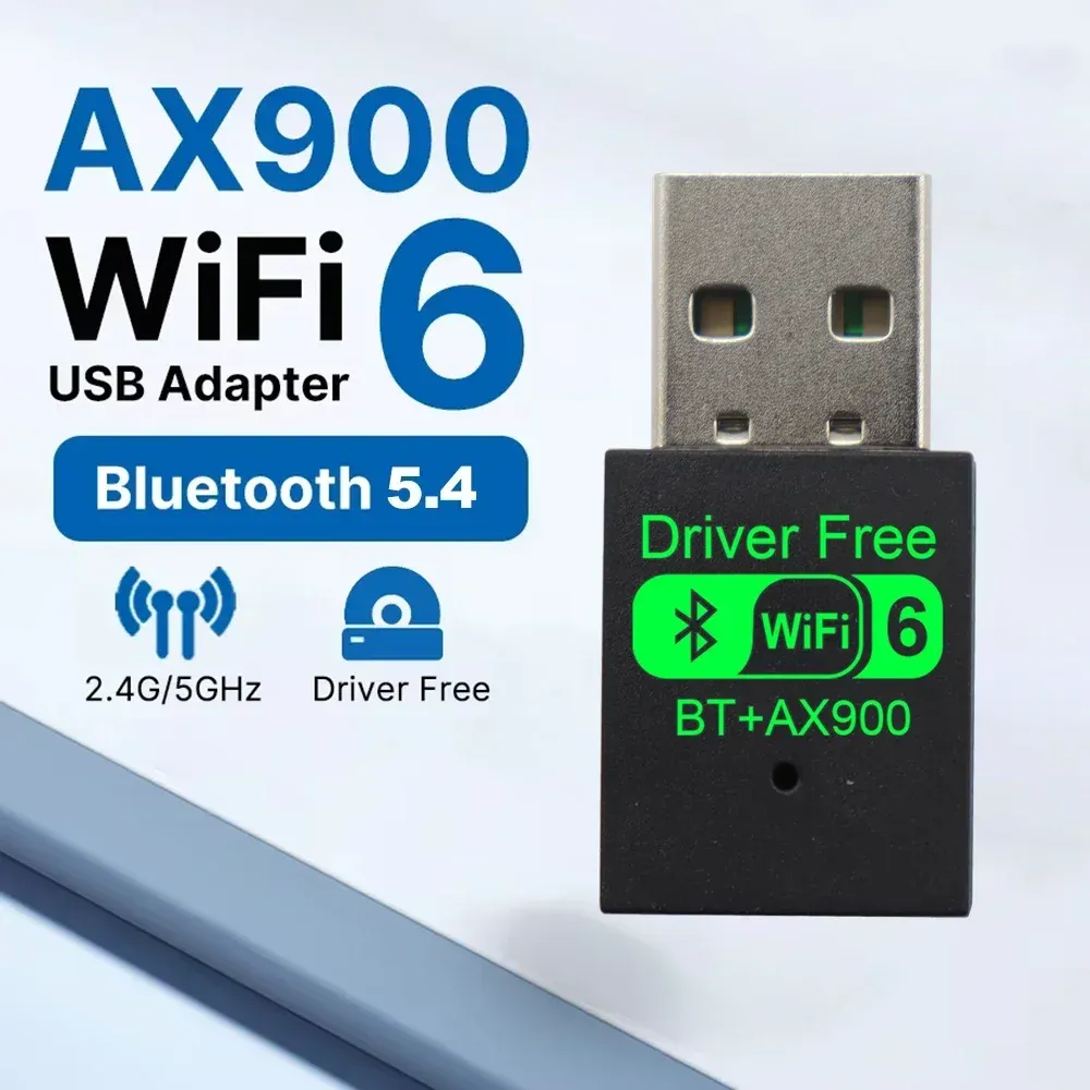 Adaptateur Wi-Fi 6 Bluetooth 5.4 USB, vue d'ensemble du design