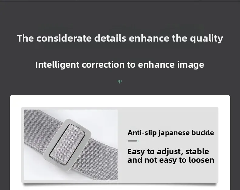 Correcteur de posture intelligent, utilisation