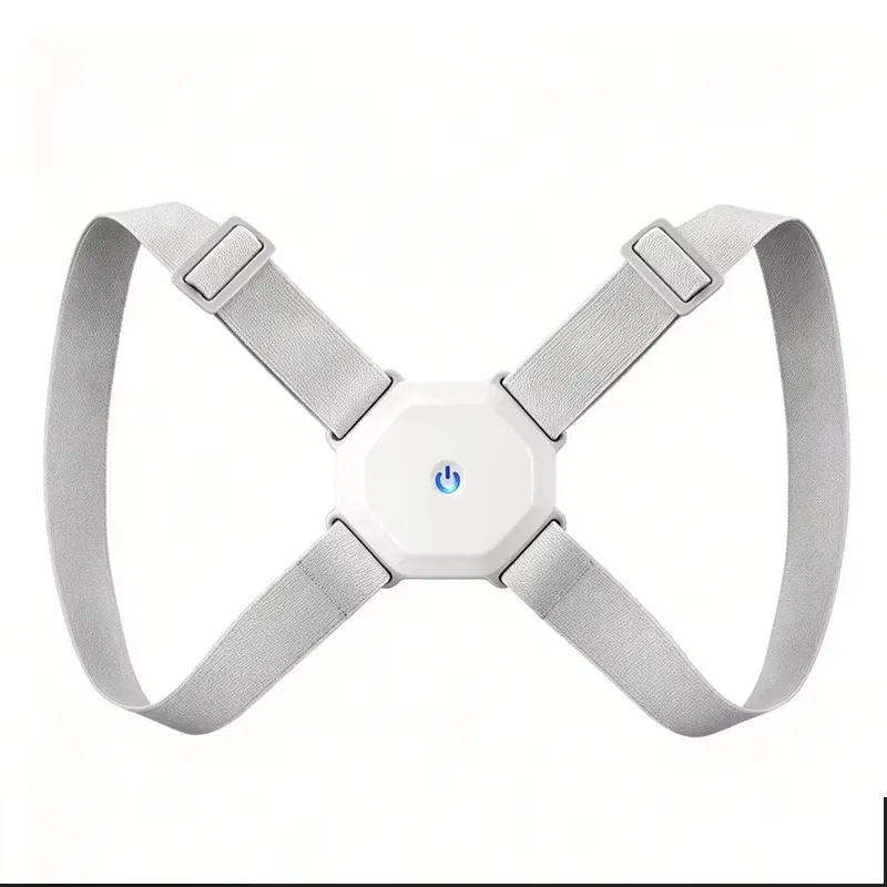 Correcteur de posture intelligent à vibrations, attelle dorsale réglable pour adultes et enfants 7