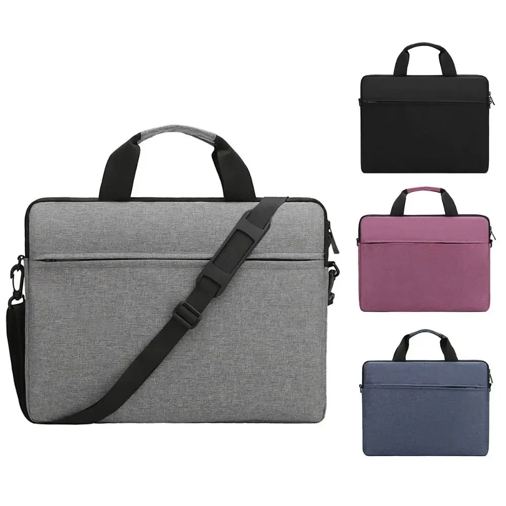 Housse ultra fine pour ordinateur portable 13,3, 14 et 15,6 pouces, sacoche à bandoulière et pochette pour Lenovo, HP, Dell, Asus et Samsung
