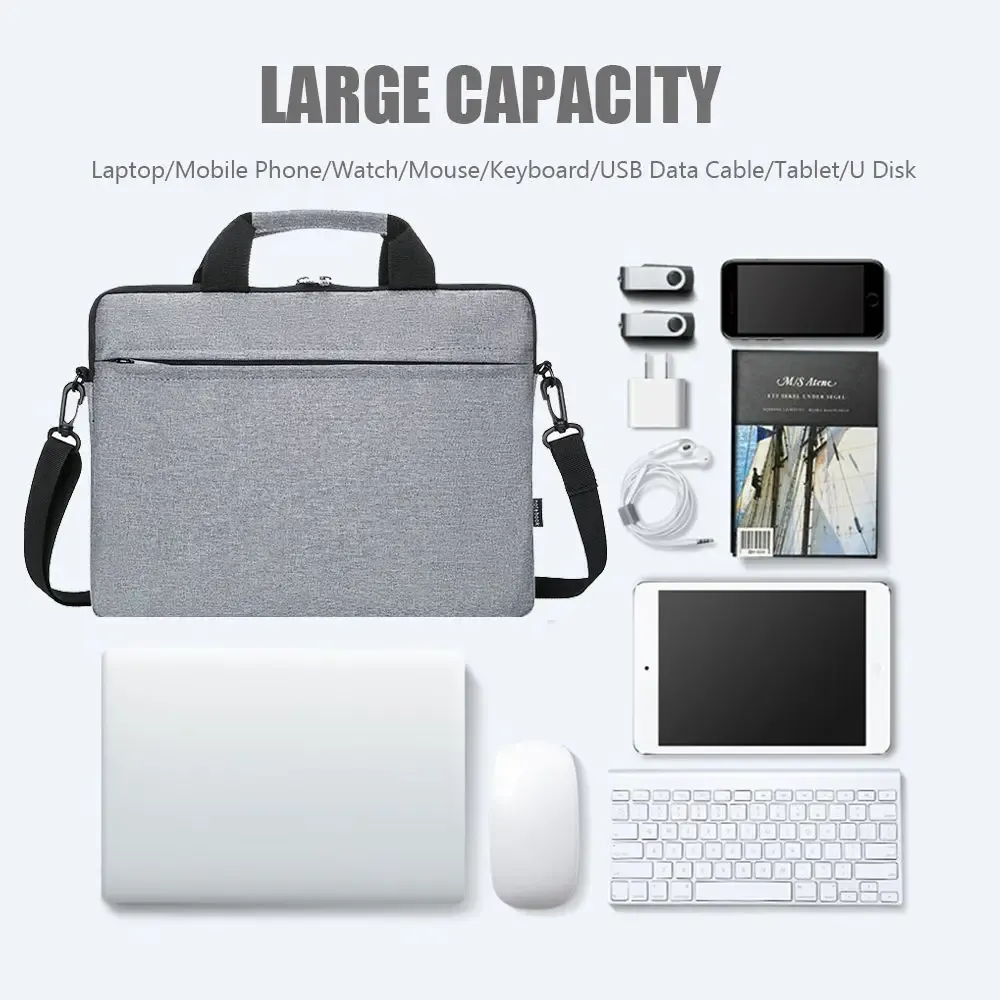Sac pour ordinateur portable, vue rapprochée