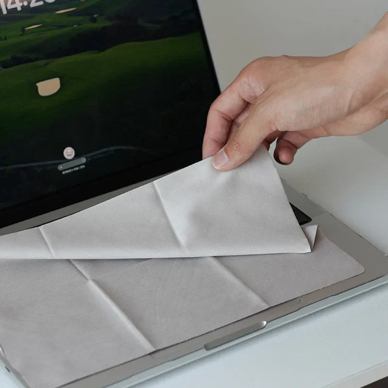Housse anti-poussière en microfibre pour clavier MacBook Pro 15-16 pouces et MacBook Air 15 pouces 4