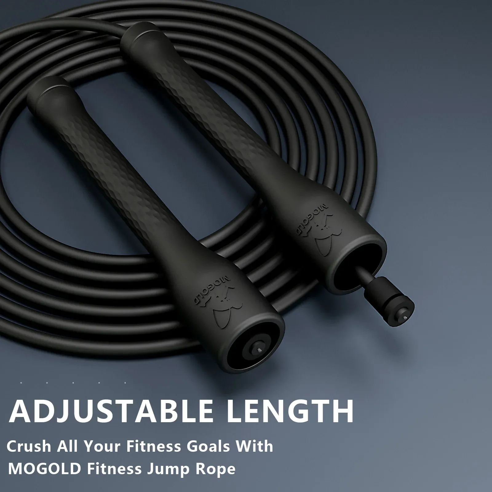 Corde à sauter professionnelle réglable en PVC pour enfants et adultes, idéale pour le fitness et le CrossFit 4