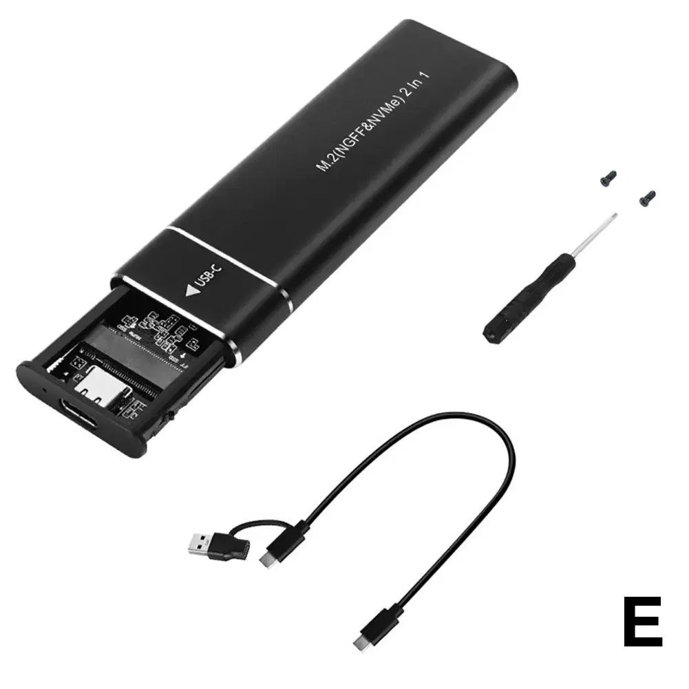Boîtier SSD M.2 vue de dessus