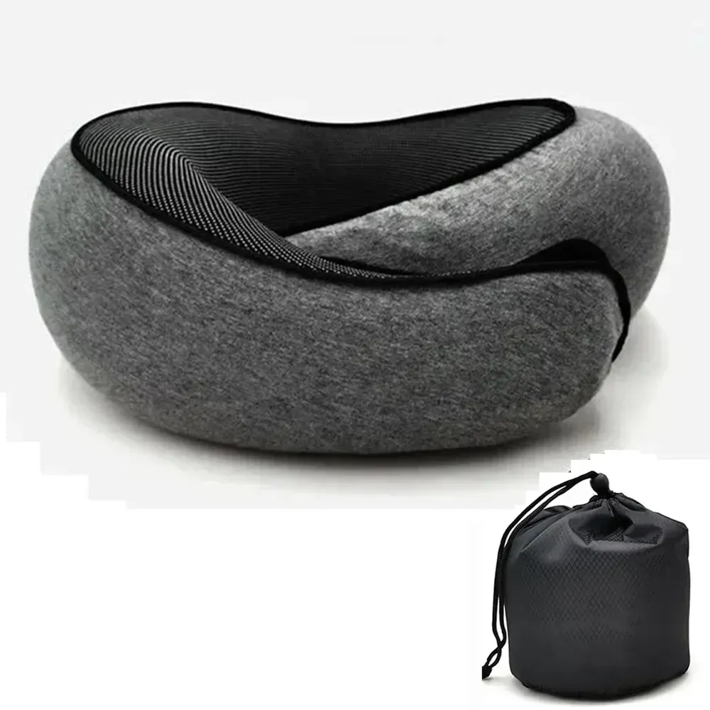 Oreiller de cou de voyage, ambiance lifestyle
