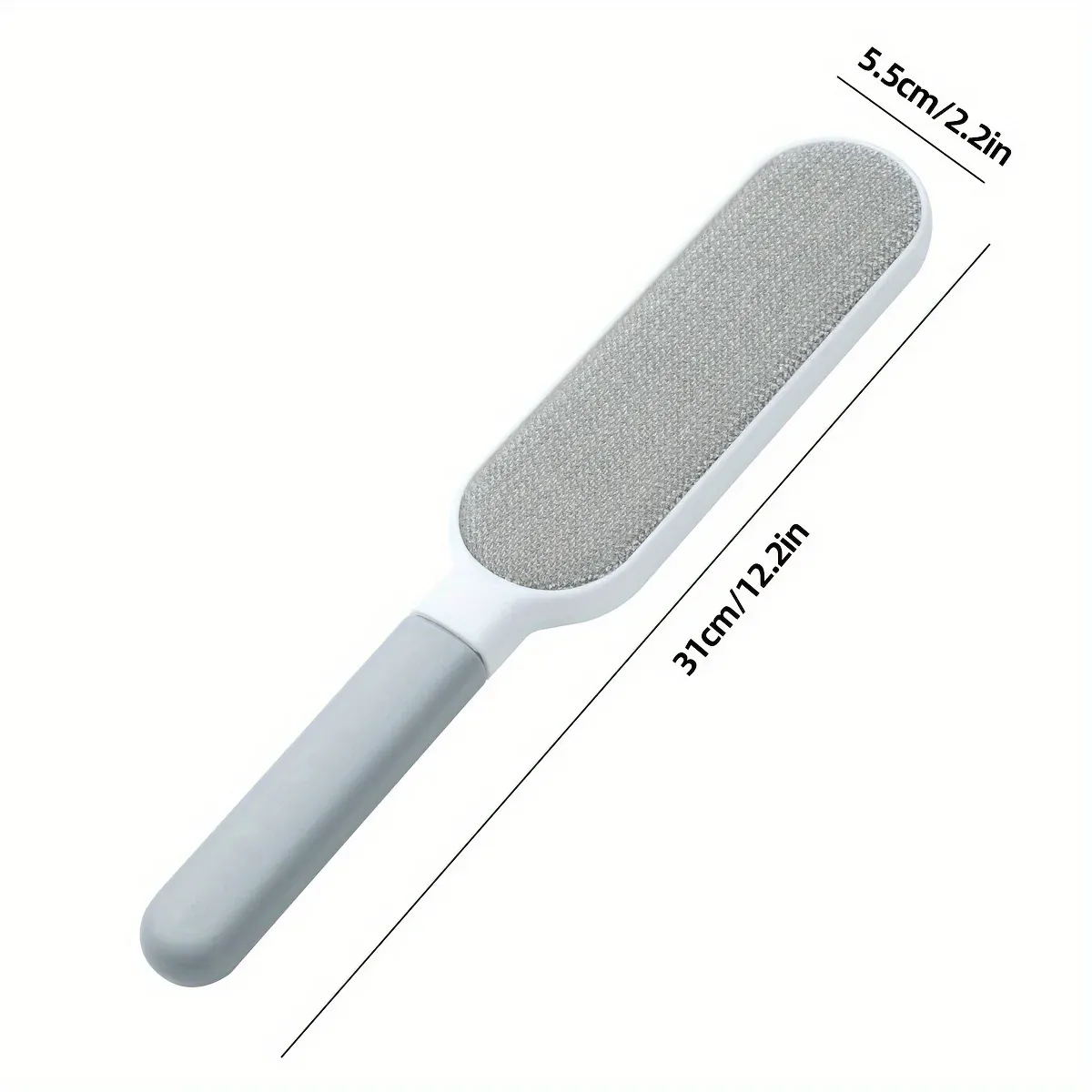 Brosse anti-peluches réutilisable double face : outil de nettoyage pour tapis, vêtements, canapés, meubles et literie 7