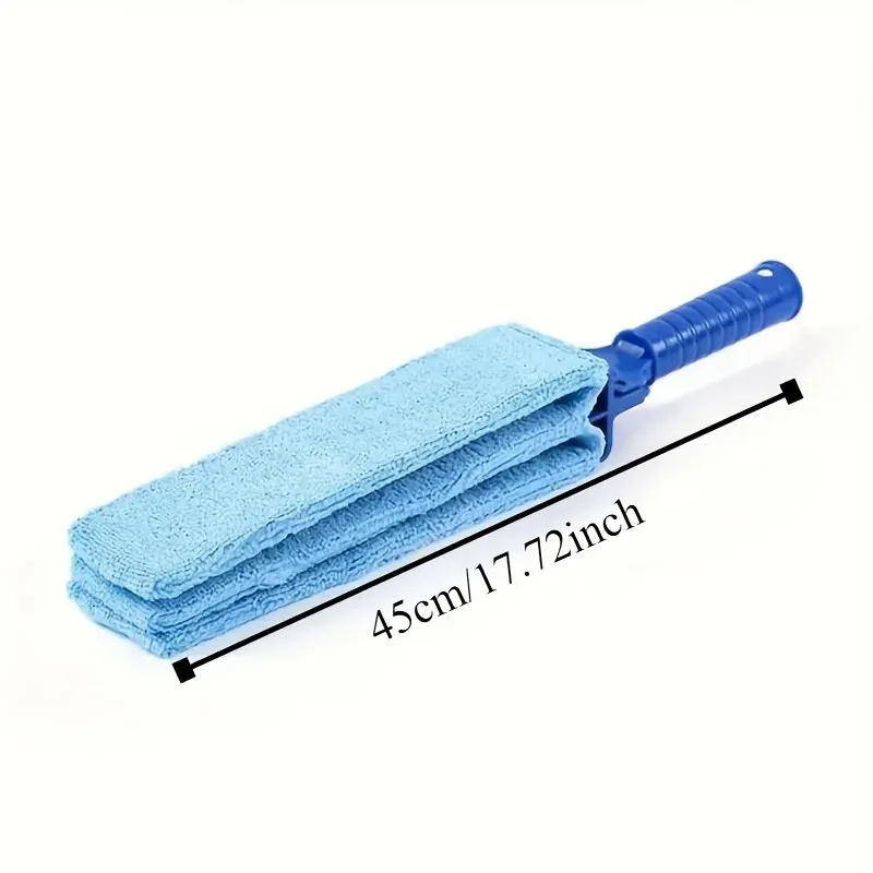 Brosse de nettoyage bleue pour stores vénitiens et grilles de climatiseur 4