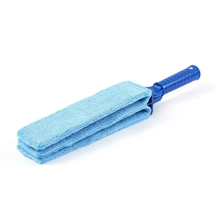 Brosse de nettoyage bleue pour stores vénitiens et grilles de climatiseur 8