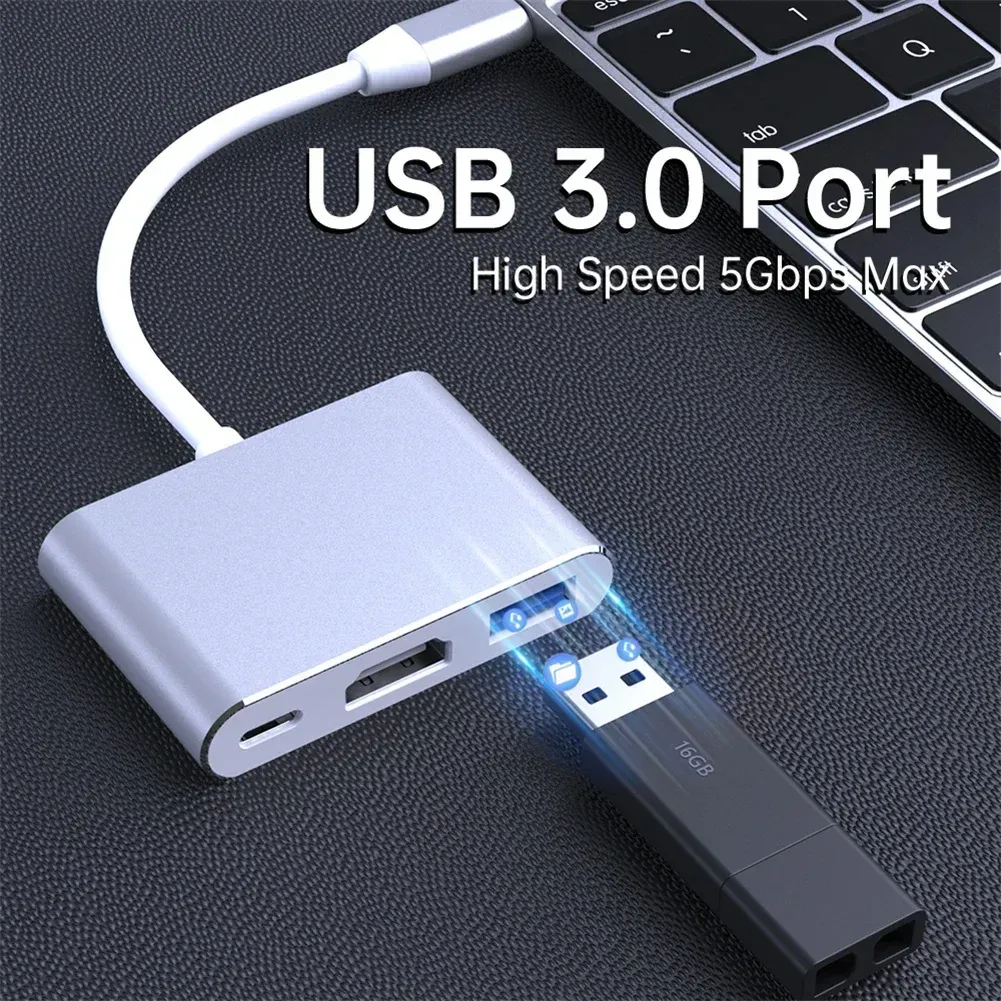 Adaptateur USB-C multiport 4K vers HDMI