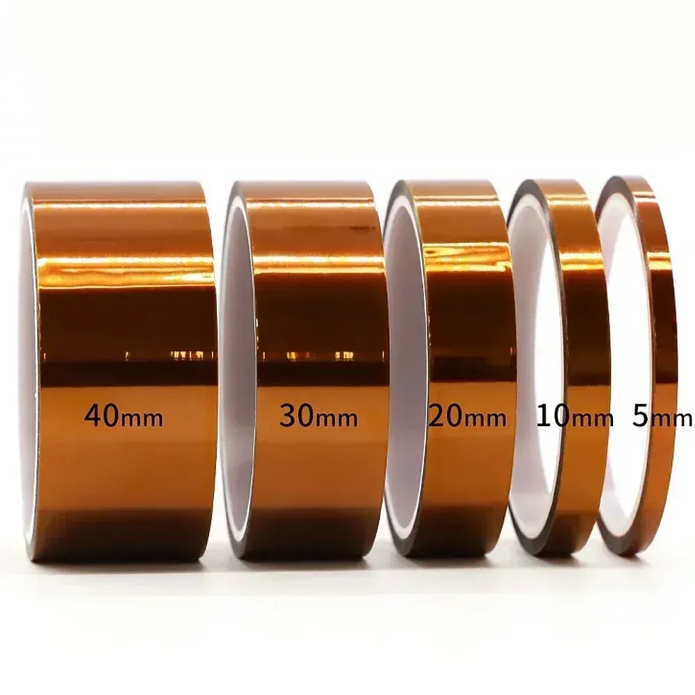 Ruban adhésif thermique en polyimide Kapton, 5 à 40 mm, pour la protection des panneaux 7
