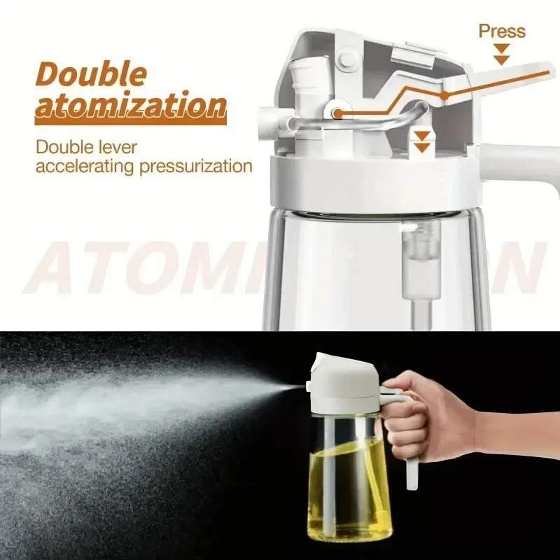Bouteille d'huile en situation de cuisine