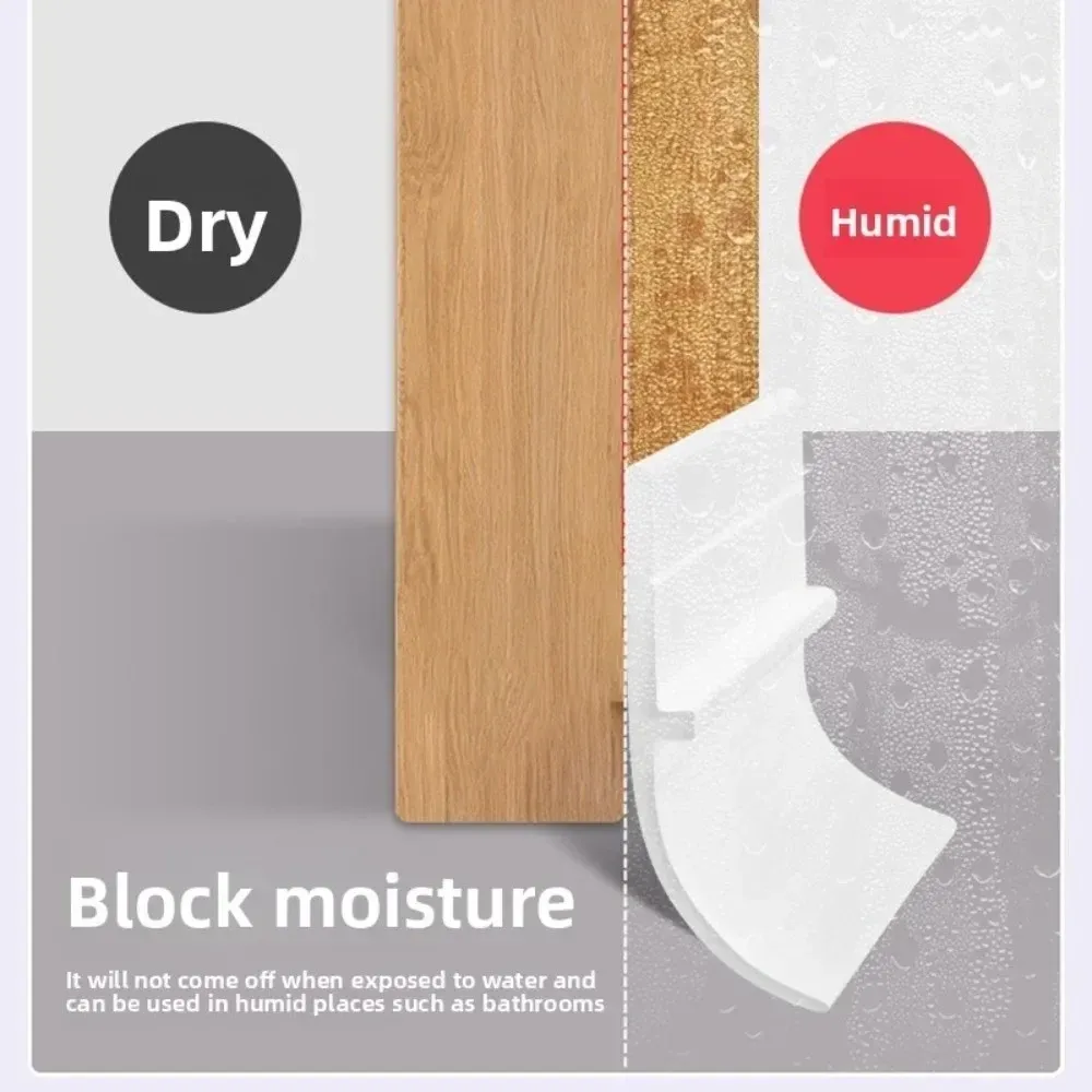 Bande d'étanchéité autocollante pour porte, anti-bruit et anti-insectes, épaisse, 100 cm 4