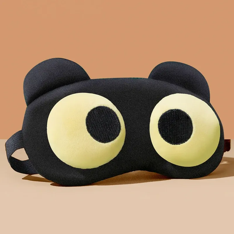 Masque pour les yeux mignon et apaisant contre la fatigue oculaire, compresse chaude et confortable pour enfants et étudiants 10
