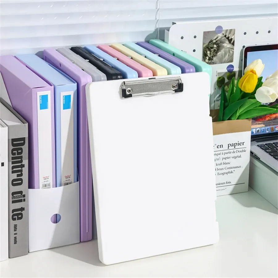Organisateur de bureau multifonctionnel A4 avec dossiers et boîte de rangement 11