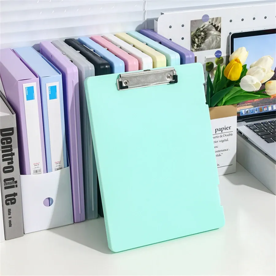 Organisateur de bureau multifonctionnel A4 avec dossiers et boîte de rangement 8