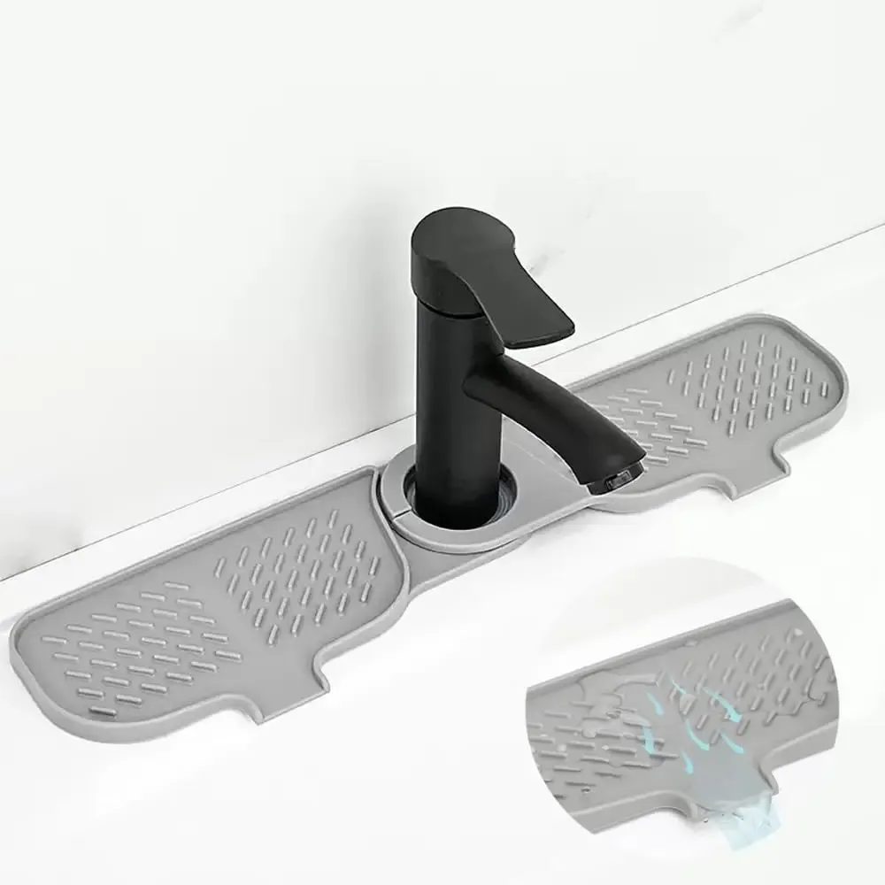 Tapis de protection pour évier en silicone, usage quotidien