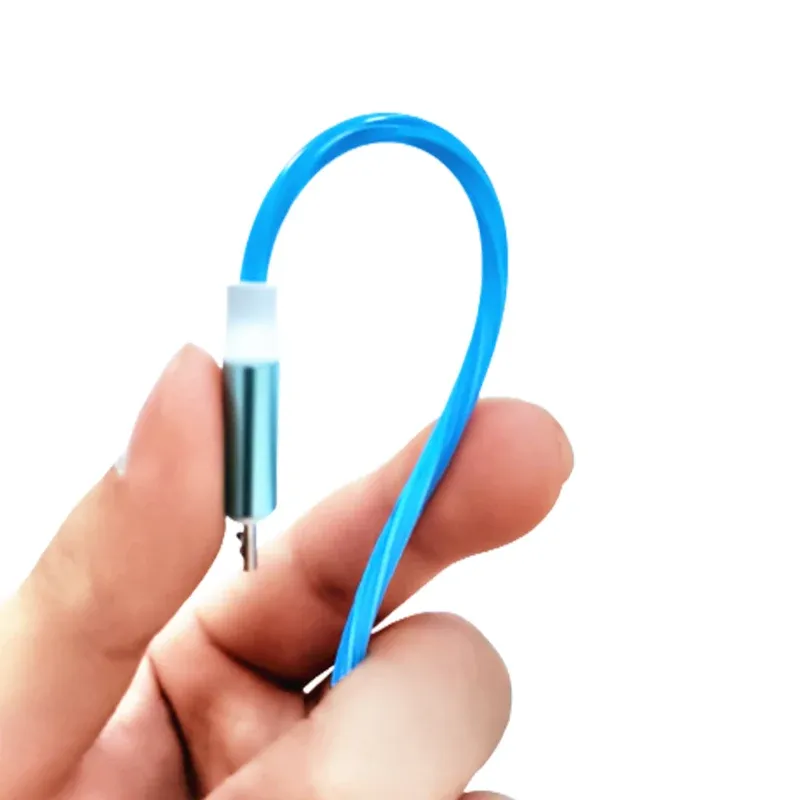 Câble de charge lumineux LED, mise en situation
