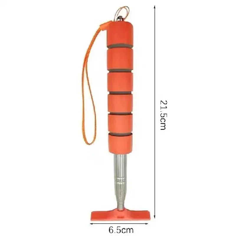 Brosse télescopique de nettoyage de vitres avec grattoir et nettoyeur automatique de buée pour rétroviseur 5