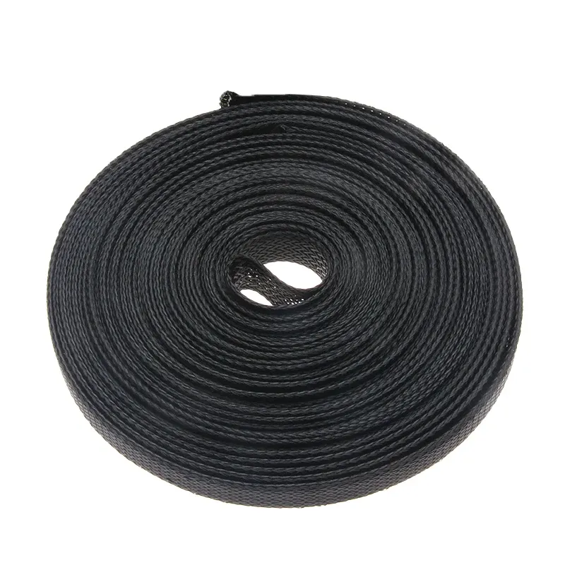 Gaine de protection tressée extensible en PET pour câbles, 20/50/100 m, diamètres 4/6/8/10/12/15/20 mm 11
