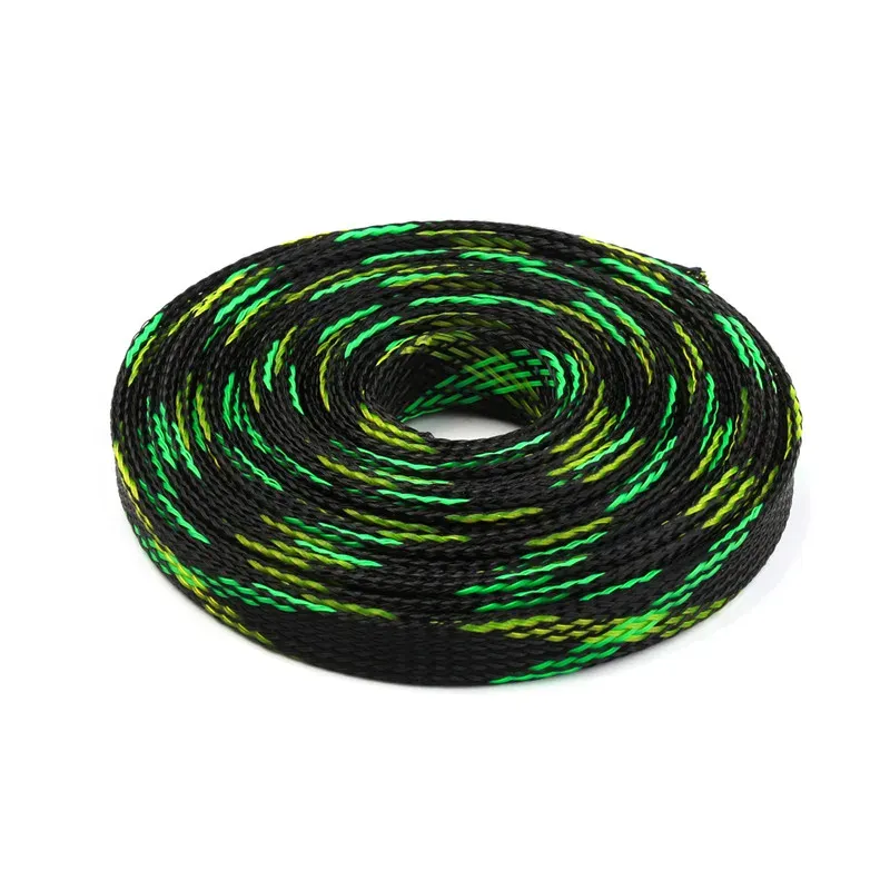 Gaine de protection tressée extensible en PET pour câbles, 20/50/100 m, diamètres 4/6/8/10/12/15/20 mm 8