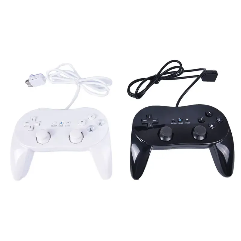 Contrôleur de jeu classique pour Wii, vue latérale