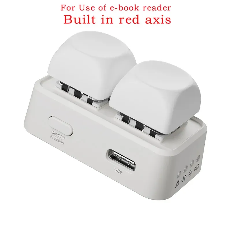 Télécommande sans fil Bluetooth légère pour tournage de pages, à double bouton, compatible avec les liseuses Kobo, tablettes et téléphones portables 10
