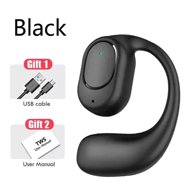 Casque Bluetooth sans fil à conduction osseuse avec microphone et réduction de bruit 8