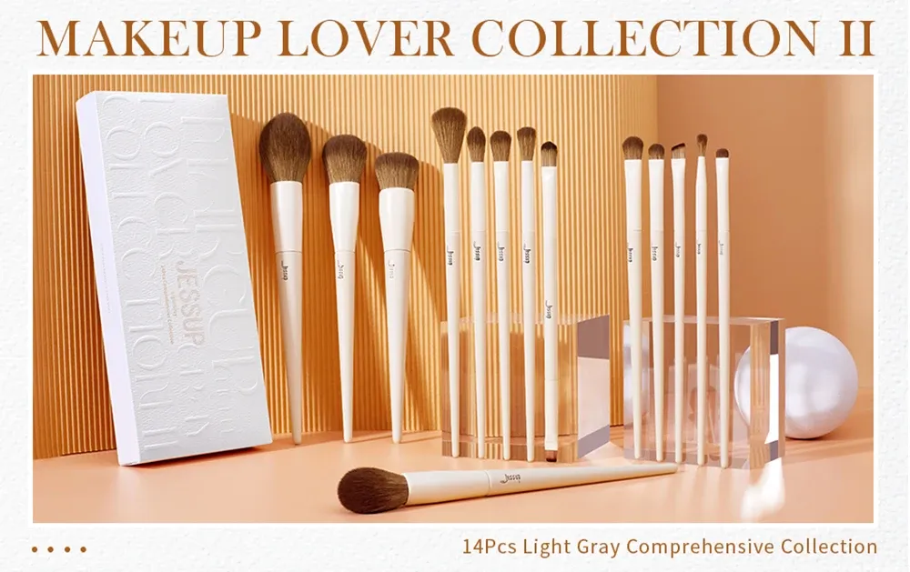 Ensemble de pinceaux de maquillage Jessup