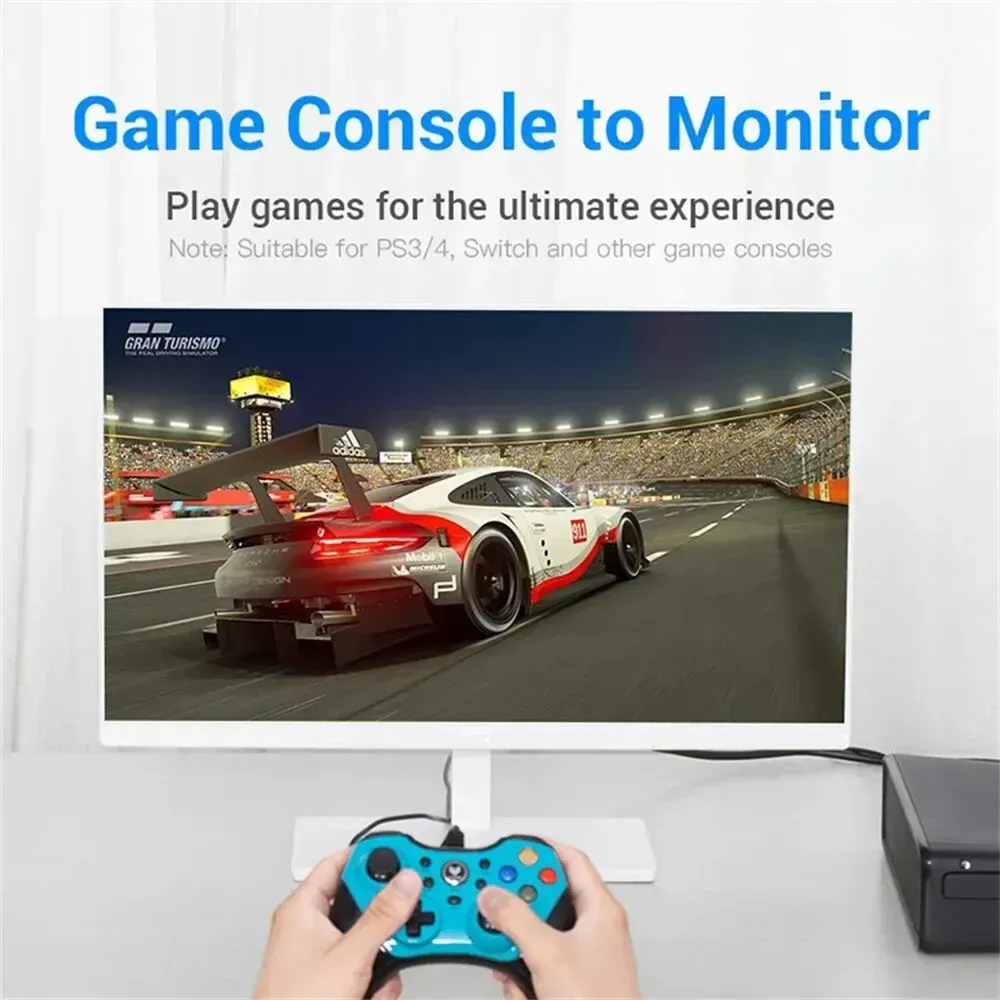 Adaptateur DVI vers HDMI pour PC et téléviseurs HD, connecteur DVI-D 24+1 mâle vers HDMI femelle plaqué or, convertisseur vidéo 2