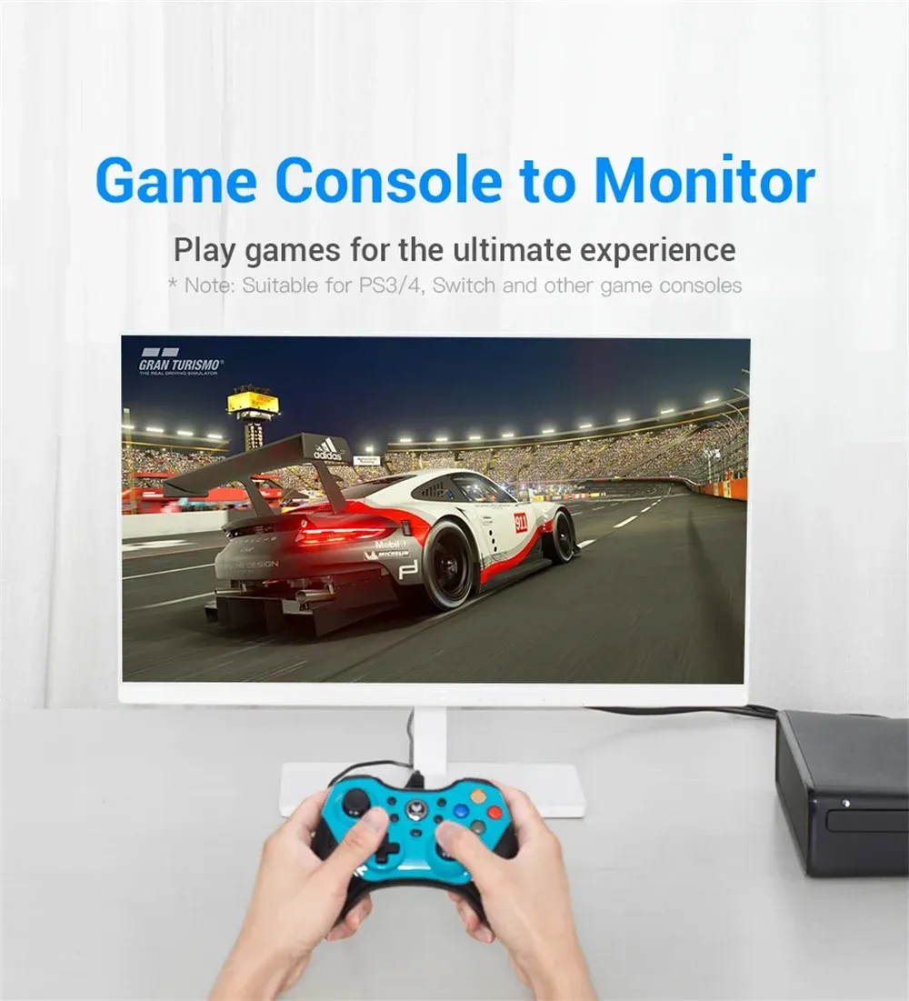 Adaptateur DVI vers HDMI, connexion au moniteur
