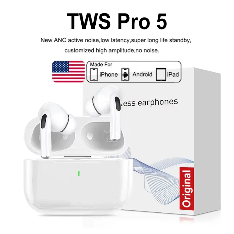 Écouteurs sans fil Bluetooth Apple AirPods Pro d'origine, intra-auriculaires, écouteurs de sport à réduction de bruit, casque compatible Xiaomi et iPhone 1