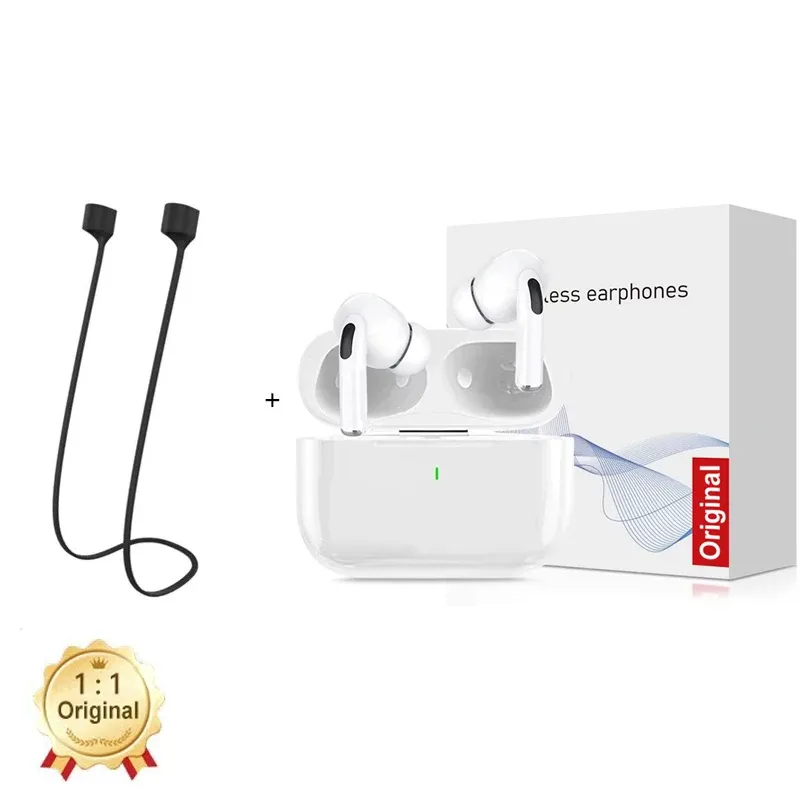 Écouteurs sans fil Bluetooth Apple AirPods Pro d'origine, intra-auriculaires, écouteurs de sport à réduction de bruit, casque compatible Xiaomi et iPhone 9