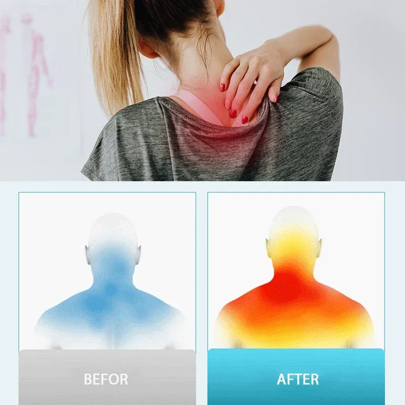 Masseur multifonctionnel Ohio pour le cou et le dos, avec pétrissage et compresses chaudes réglables 4
