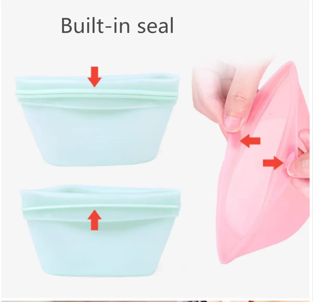 Détail du silicone de qualité alimentaire