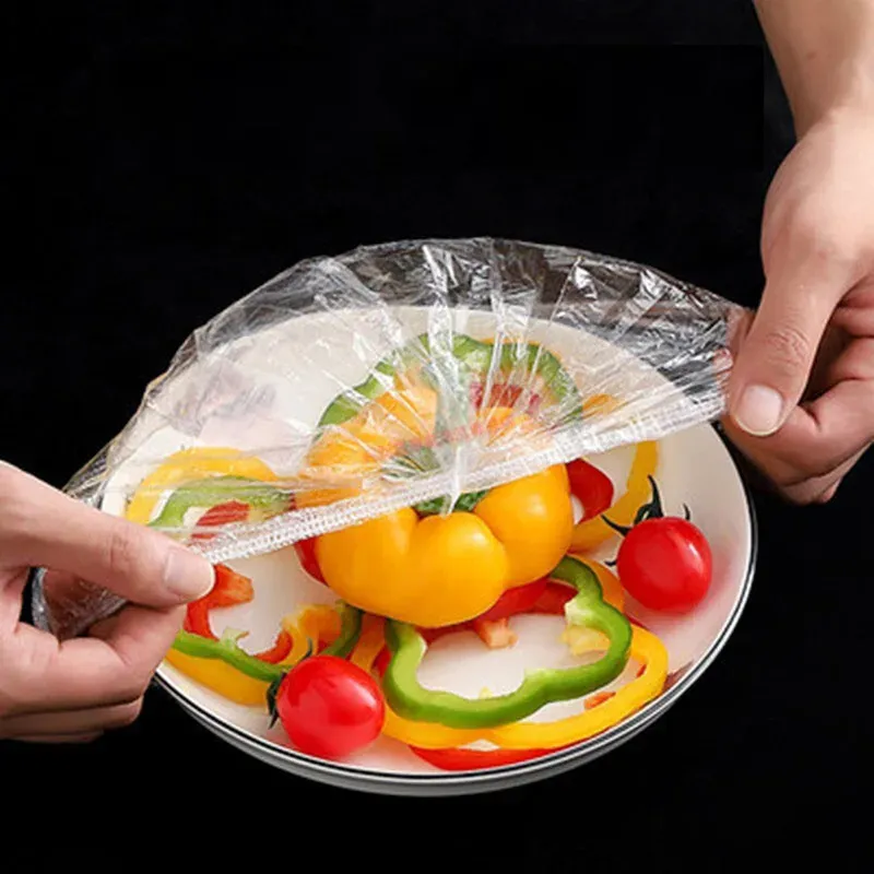 Couvercle alimentaire réutilisable transparent