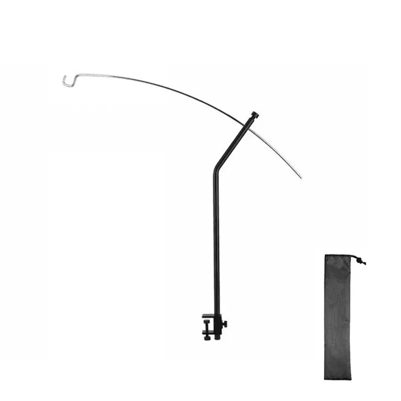 Support de lanterne détachable et réglable, ultraléger, pour table d'extérieur, portable, support de lampe de camping 6