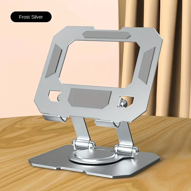 Support de tablette rotatif à 360°, support de bureau pliable et réglable, compatible iPad Pro, Air et mini de 4,7 à 12 pouces, pour ordinateur portable 8