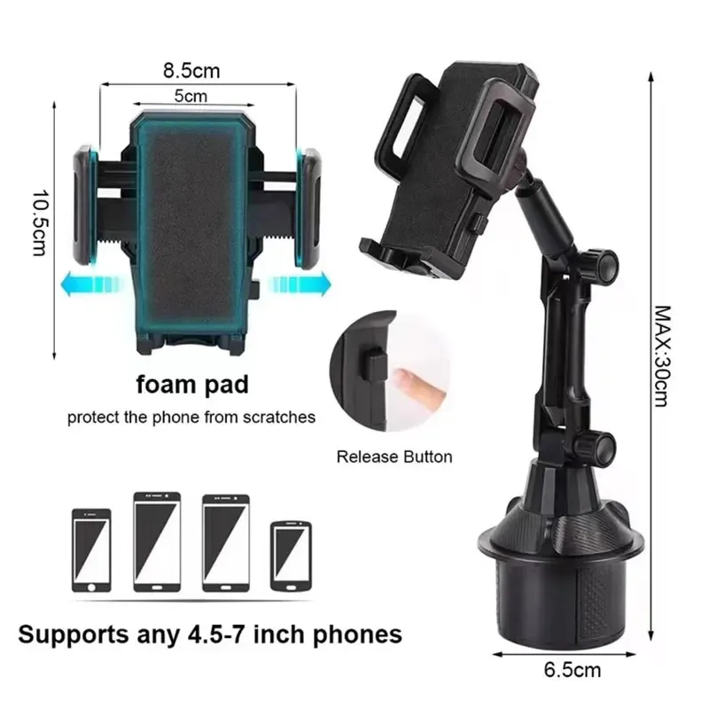 Support de téléphone pour voiture au design épuré