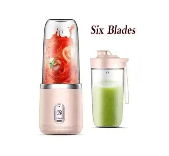 Mini mixeur personnel USB portable, idéal pour les voyages, avec un ou deux gobelets, compatible bouteilles d'eau 9