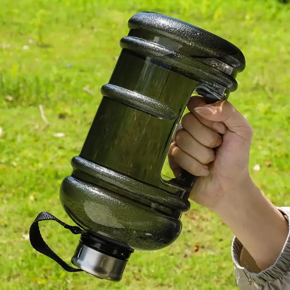 Gourde utilisée lors d'un entraînement en salle