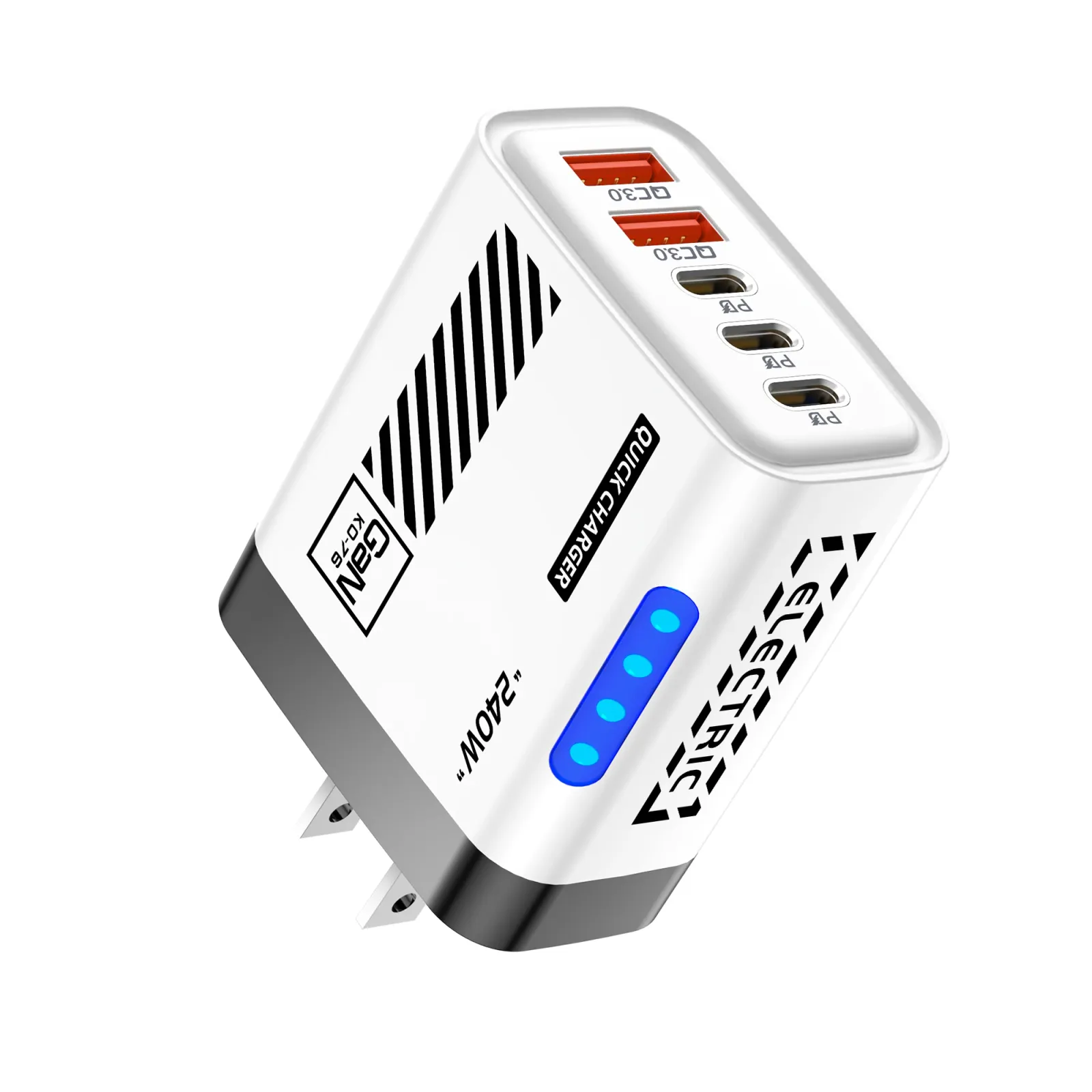 Chargeur USB-C GaN, vue d'ensemble