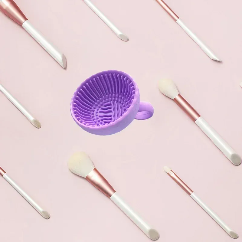 Nettoyeur de pinceaux de maquillage, vue d'ensemble