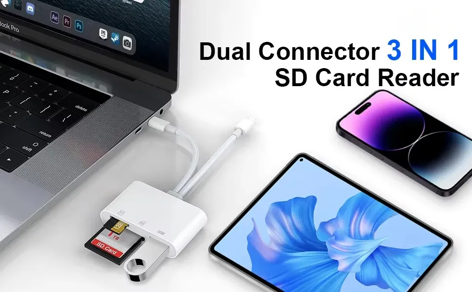 Lecteur de carte en utilisation avec un smartphone