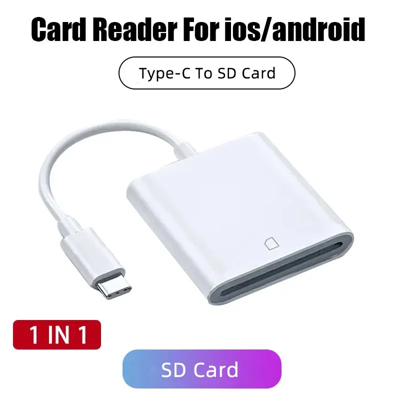 Lecteur de cartes mémoire USB et SD/TF pour iPhone et iPad 12