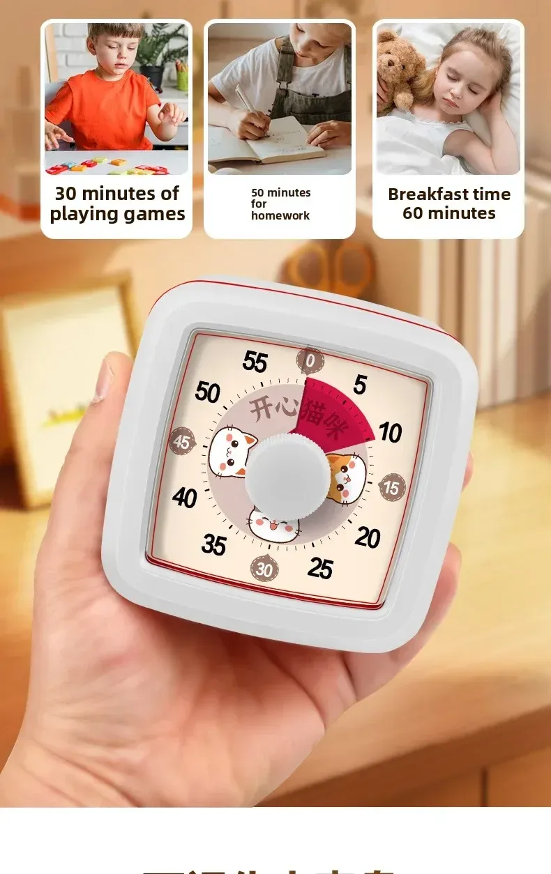 Minuterie visuelle, élégance au quotidien