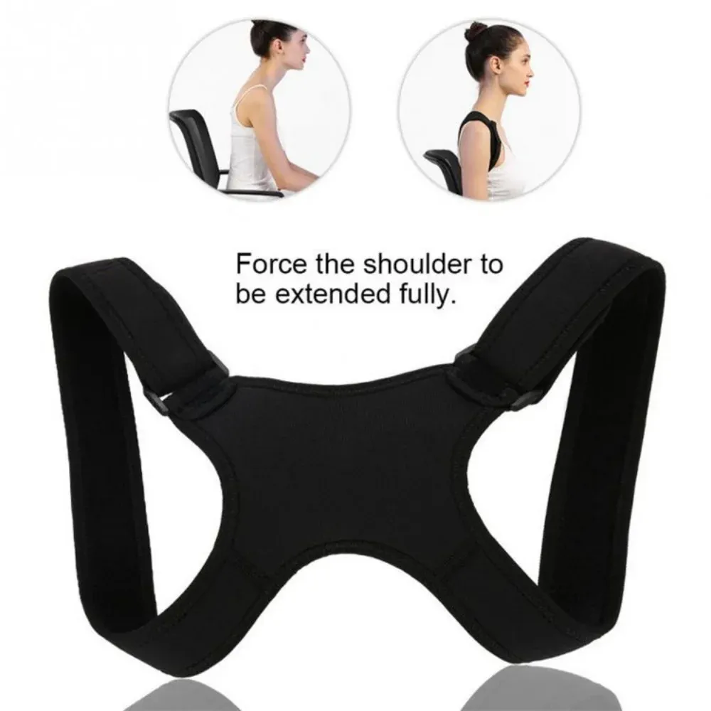 Correcteur de posture réglable et respirant, soutien dorsal anti-cyphose, ceinture de maintien de la colonne vertébrale pour hommes et femmes, idéal pour le bureau et la station assise 5