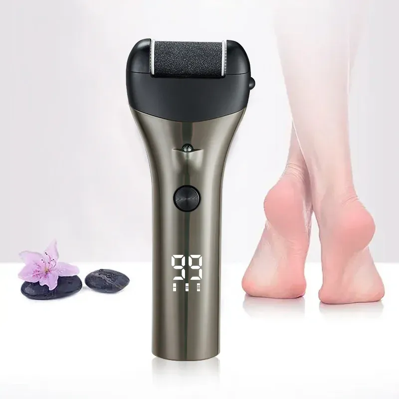 Ponceuse électrique professionnelle pour pédicure, râpe à callosités des talons, élimine les peaux mortes et les callosités, soin réparateur 4